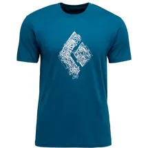Black Diamond Engineered Diamond S/S Tee Blau L