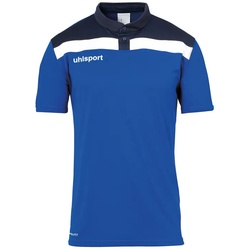 uhlsport Offense 23 Poloshirt azurblau/marine/weiss XL