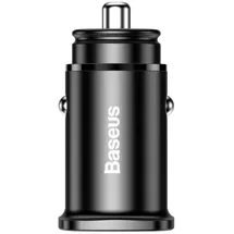 Baseus Smart Mini Auto Ladegerät USB Quick Charge 4.0 & USB-C PD 3.0 Schwarz