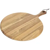 Olympia Servierbrett Akazienholz 1-tlg. 33 cm Braun
