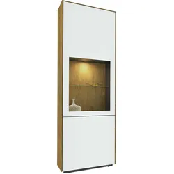 Leonardo Vitrine VINCI (WOHNEN) - B/H/T ca. 60,00x210,00x45,00