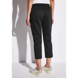 STREET ONE Satin 3/4-Hose Schwarz 32