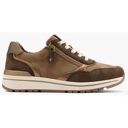 Komfort Sneaker - Damen - braun