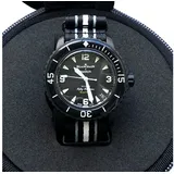 Swatch Blaincpain x Swatch Fifty Fathoms l Ocean of Storms - Schwarz/Schwarz