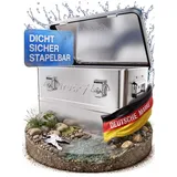 Trucky Aluminium Aufbewahrungsbox 30 l 1-tlg. silber