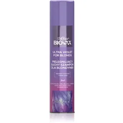 Biovax Glamour Ultra Violet For Blonds Trockenshampoo für blonde Haare 200 ml