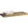 Laufen LANI Waschtischplatte, Ausschnitt links, H4046721122671, Farbe: Wildeiche