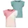 blue seven T-Shirt Blue Seven 2er Pack Mädchen T-Shirts bunt 176 EU