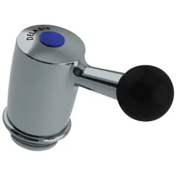 Delabie Oberteil komplett 1/2-Umdrehung TW + Griff, rechts öffnend