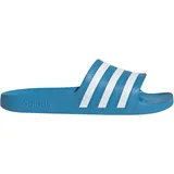 Adidas Unisex Adilette Aqua Badeschuh - 38 - solar blue/ftwr white/solar blue