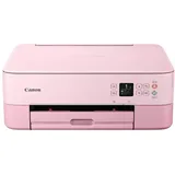 Canon PIXMA TS5352 Drucker Farbtintenstrahl Multifunktionsgerät DIN A4 (Scanner, Kopierer, OLED, 4.800 x 1.200 dpi, USB, WLAN, Duplexdruck, 2 Papierzuführungen), rosa