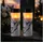 MARELIDA LED Grablicht Taube 21 cm 2 St. weiß