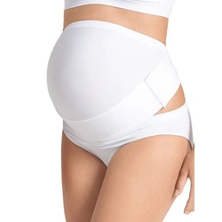 Anita Maternity Schwangerschaftsgürtel Schwangerschafts-Gurt BabyBelt (Stück) hohe Markenqualität weiß S