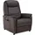 Hukla Fernsehsessel HU-RV19146 Leder 83 x 106 x 82 cm Braun elektrisch mit Fernbedienung