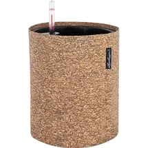 LECHUZA Trendcover Ø 23 x 26,5 cm kork dark natural