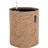 Ø 23 x 26,5 cm kork dark natural