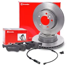 Brembo BREMSSCHEIBEN Ø284mm + BREMSBELÄGE VORNE FÜR BMW 1 F20 2