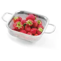 HENDI Gemüsesieb quadratisch 218 x 218 x 70 mm