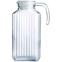 Luminarc Esmeyer Quadro mit Deckel, 1.7 Liter, Glas, transparent, 1 Stück