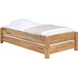 WOODLIVE DESIGN BY NATURE Massivholz Gästebett Stapelbett Twin in Kernbuche massiv (100 x 200 cm) inklusive 2X Lattenrost verstellbar