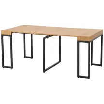 Hti-Living Jenrik 180 x 90 x 76 cm ausziehbar Eiche hell/beige
