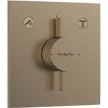 Hansgrohe DuoTurn E Mischer Unterputz 2 Verbraucher, brushed bronze