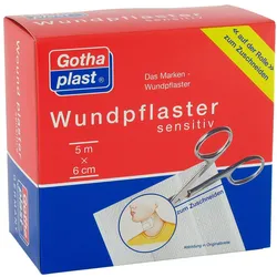 Gothaplast Wundpfl.sensitiv 6 cmx5 m