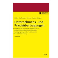 Nwb Verlag Unternehmens- und Praxisübertragungen