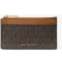 Michael Kors Jet Set Small Kartenetui Leather Brown