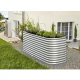 Erweiterung für Hochbeet Basic Alu-Blank 0,64 m2