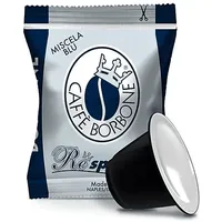 100 Kapseln borbone Respresso Blend Blau (Kompatibel Nespresso)
