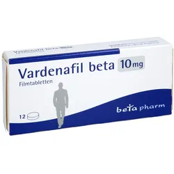 Vardenafil beta 10 mg Filmtabletten 12 St