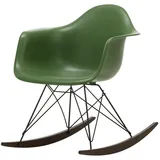 Vitra - Eames Plastic Armchair RAR RE, Ahorn dunkel / basic dark / forest