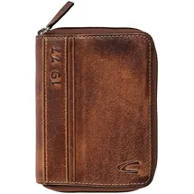 CAMEL ACTIVE Melbourne High Zip Wallet Herren Geldbörse bro brown