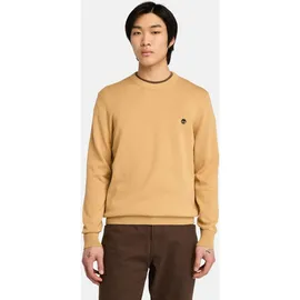 Timberland Mens Cotton YD Sweater light wheat boot M