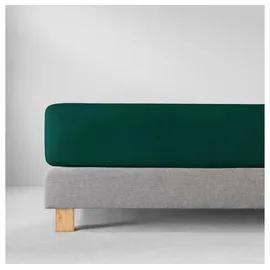 Estella Spannbettlaken Baumwolle 90 x 100 - 100 x 200 cm blautanne