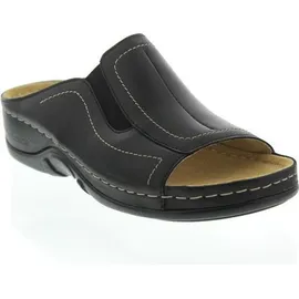 Berkemann Isabella, schwarz, Glattleder, Pantolette Weite G 1105-926 42 1/2 - Schwarz - 42,5