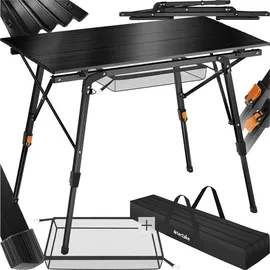 Tectake Campingtisch Tina Schwarz