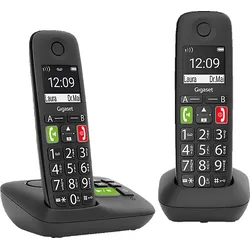 GIGASET E290A DUO Schnurloses Telefon mit Anrufbeantworter