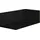 MIRLO Duschrückwand Nexo schwarz 80x150cm