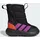 adidas Winterplay Schuhe Kids schwarz|violett|orange 26
