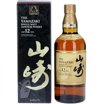 Suntory Yamazaki 12 Jahre 43,0% vol 0,7 l Geschenkbox