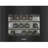 Miele Einbau-Weintemperierschrank KWT 7112 IG Obsidianschwarz