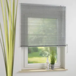 LIEDECO Aluminium-Jalousie 60 x 160 cm silber