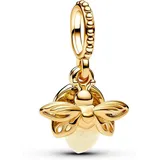 Pandora 769352C01 Charm-Anhänger Leuchtendes Glühwürmchen Goldfarben