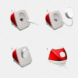 SPIGEN Classic C1 Ständer Apple Watch - Rot