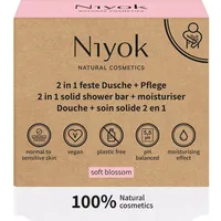 Niyok Feste Dusche + Pflege Soft blossom 80 g
