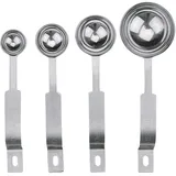 Städter Messlöffel Set, 4-teilig, Silber