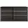beautysofa MIRELA 161 x 85 x 43,5 cm Schwarz