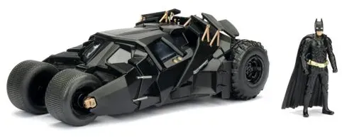 Jada Batman The Dark Knight Batmobil 1:24 + Batman 253215005